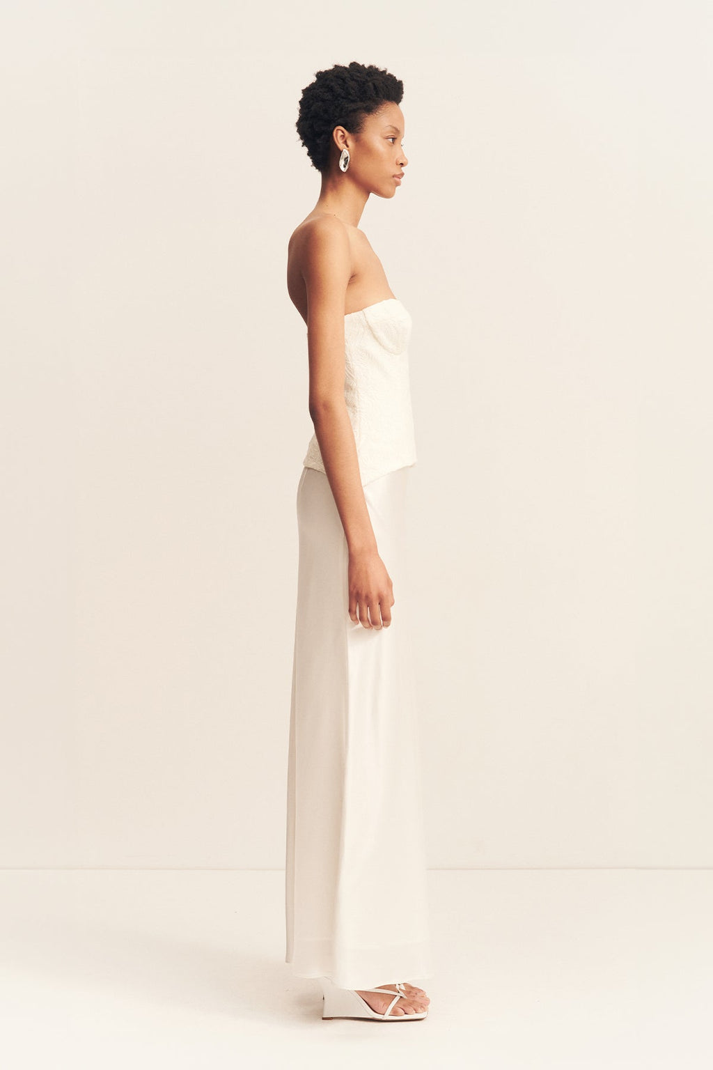 SAVANNA MAXI SKIRT - IVORY