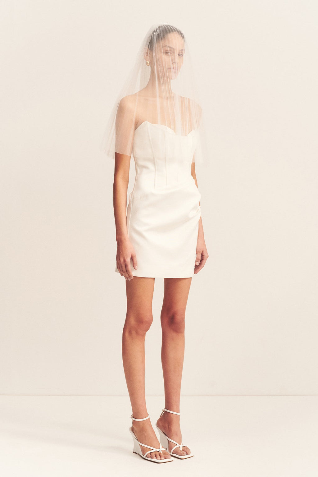 CIRRUS PLEATED VEIL