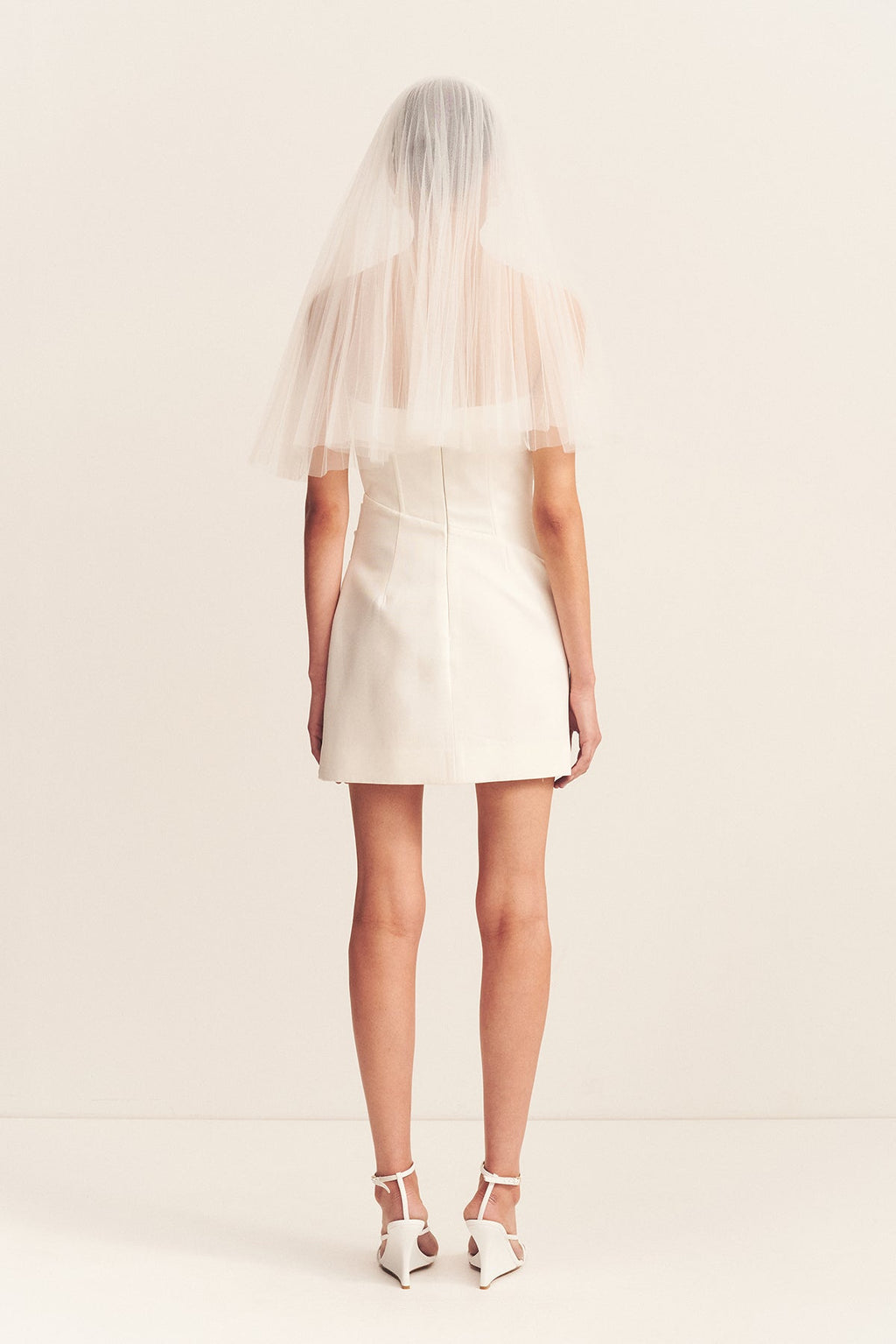 CIRRUS PLEATED VEIL