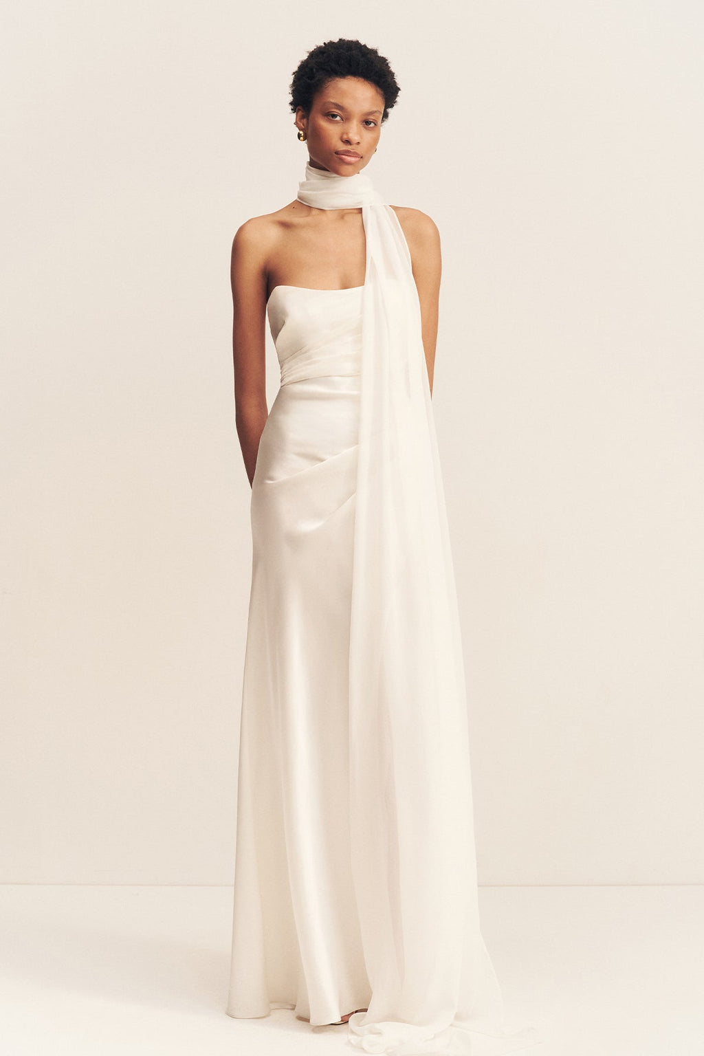 LUCENT SCARF - IVORY