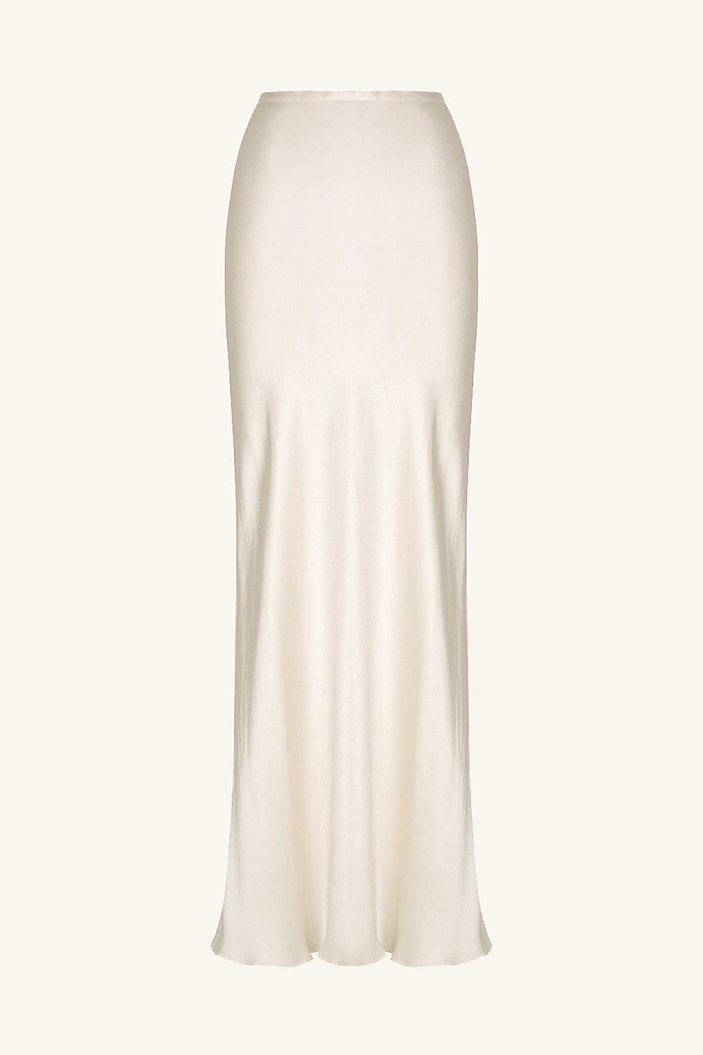 LA LUNE BIAS MAXI SKIRT - CREAM