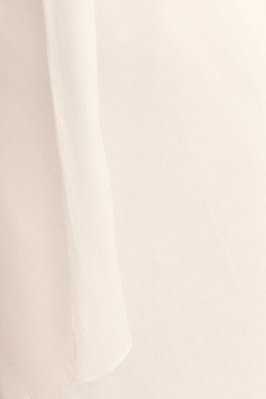 LIRA PLUNGE BALLOON SLEEVE MAXI DRESS - IVORY