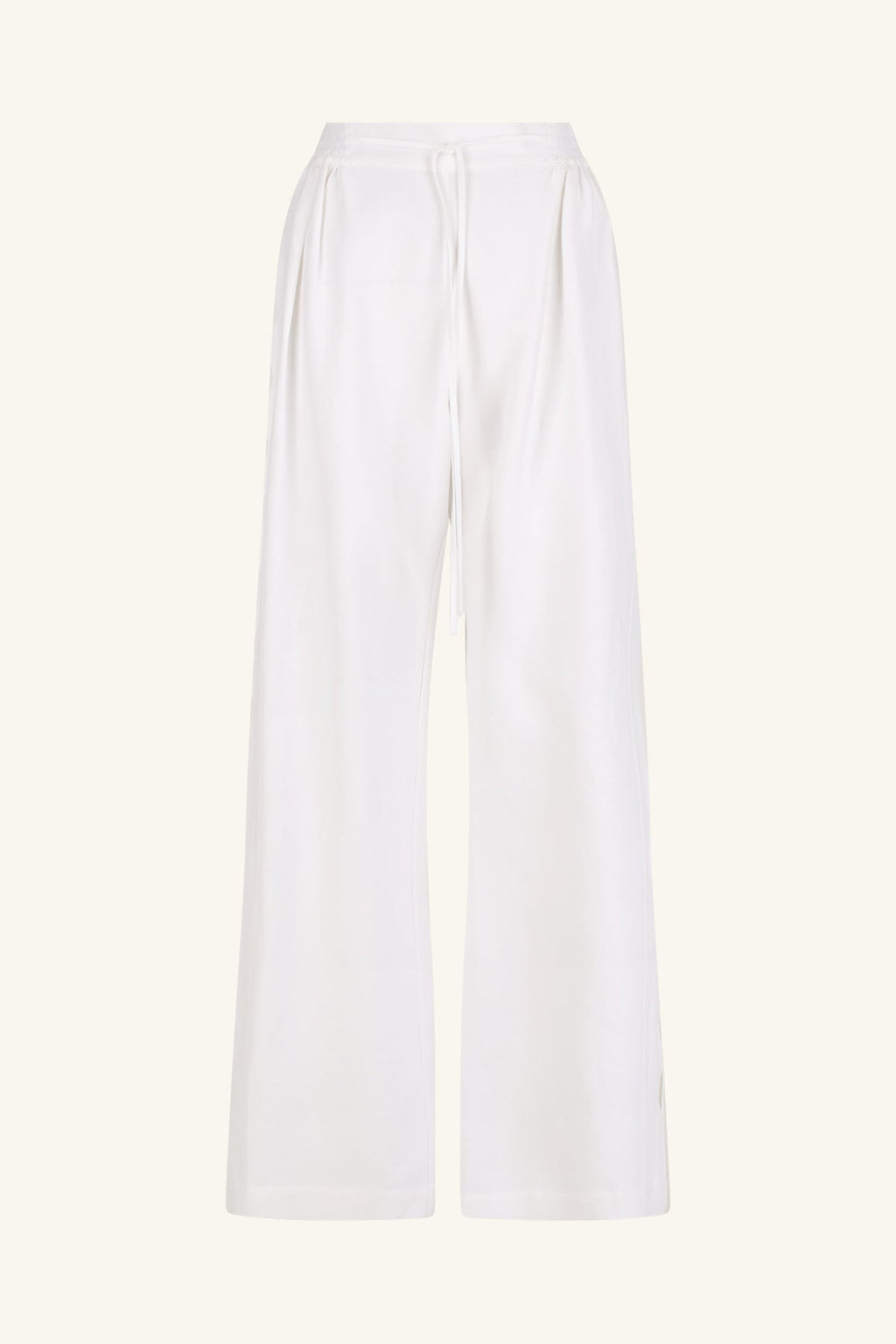 BIRDIE SCALLOP PANT - IVORY